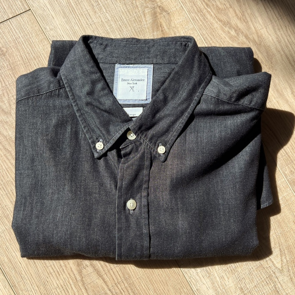 Ernest Alexander NY - Black Chambray.